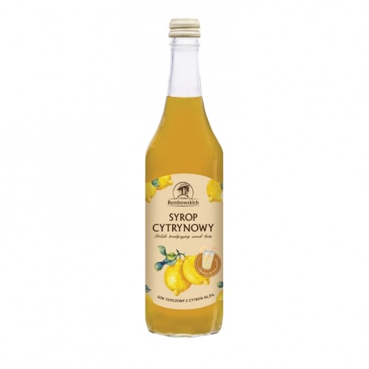 SYROP CYTRYNOWY 0,5L -zdjęcie numer 1