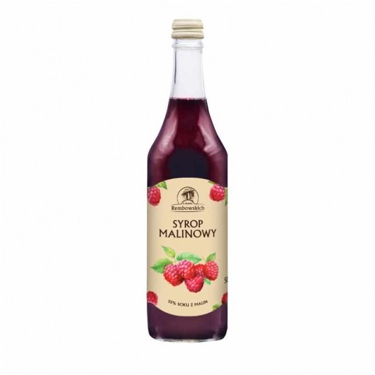 SYROP MALINOWY 0,5L -zdjęcie numer 1