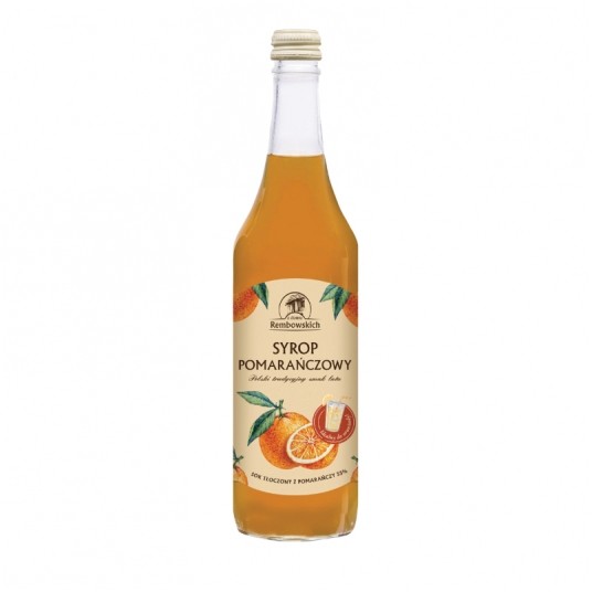 SYROP POMARAŃCZOWY 0,5L -zdjęcie numer 1