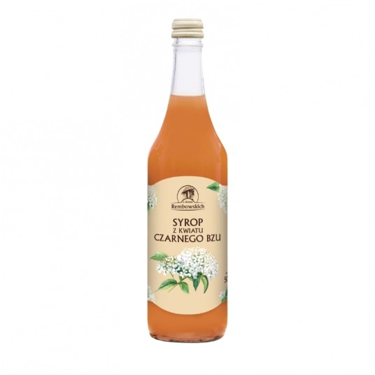 SYROP Z KWIATU CZARNEGO BZU 0,5L -zdjęcie numer 1