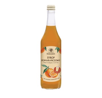 SYROP POMARAŃCZOWY 0,5L
