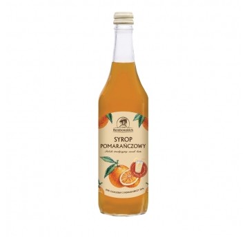 SYROP POMARAŃCZOWY 0,5L